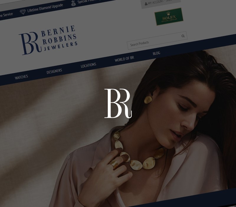 Digital Marketing example for a jewelry store